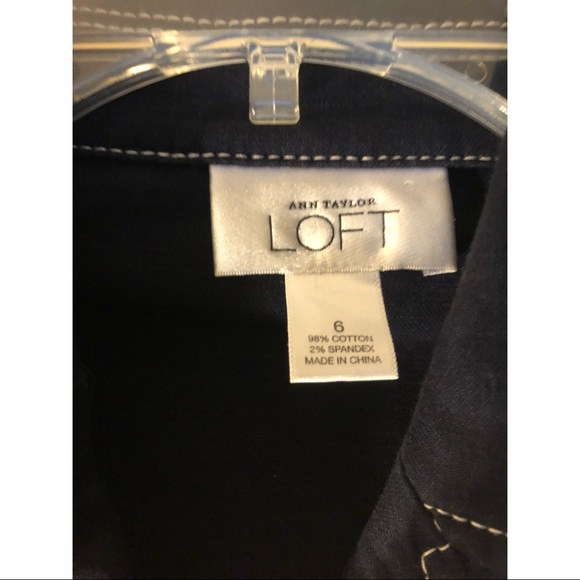 Ann Taylor Denim Jacket - Picture 2 of 4